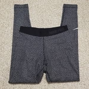 Nike Pro medium poca dot legging exercise pants